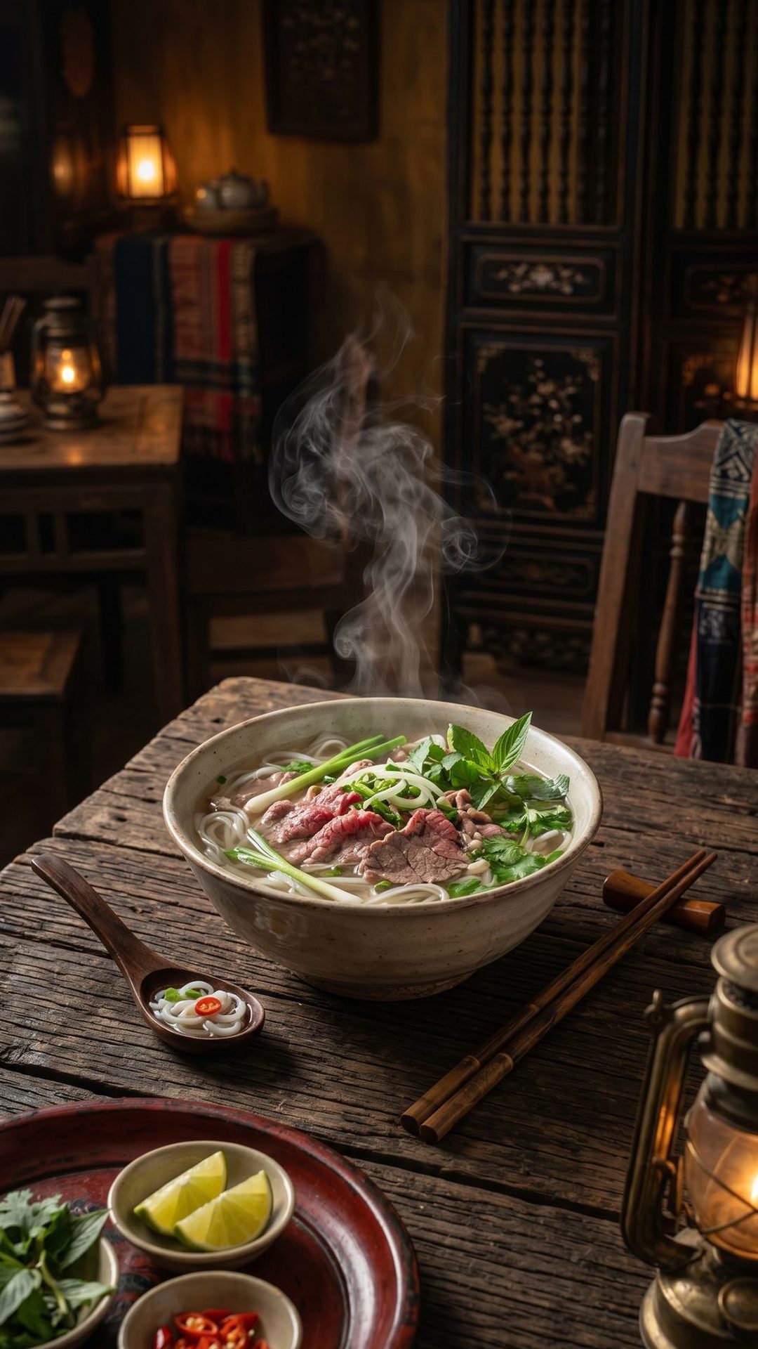 Mẫu giao diện menu Hanoi Heritage