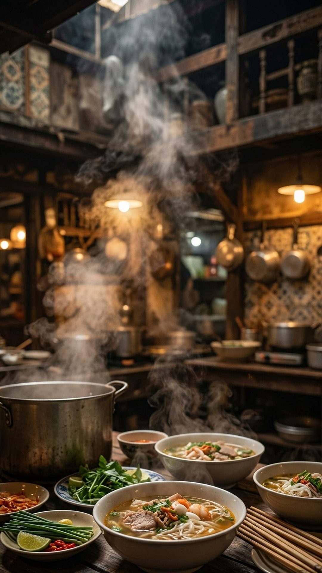 Mẫu giao diện menu Hủ tiếu Nam Vang