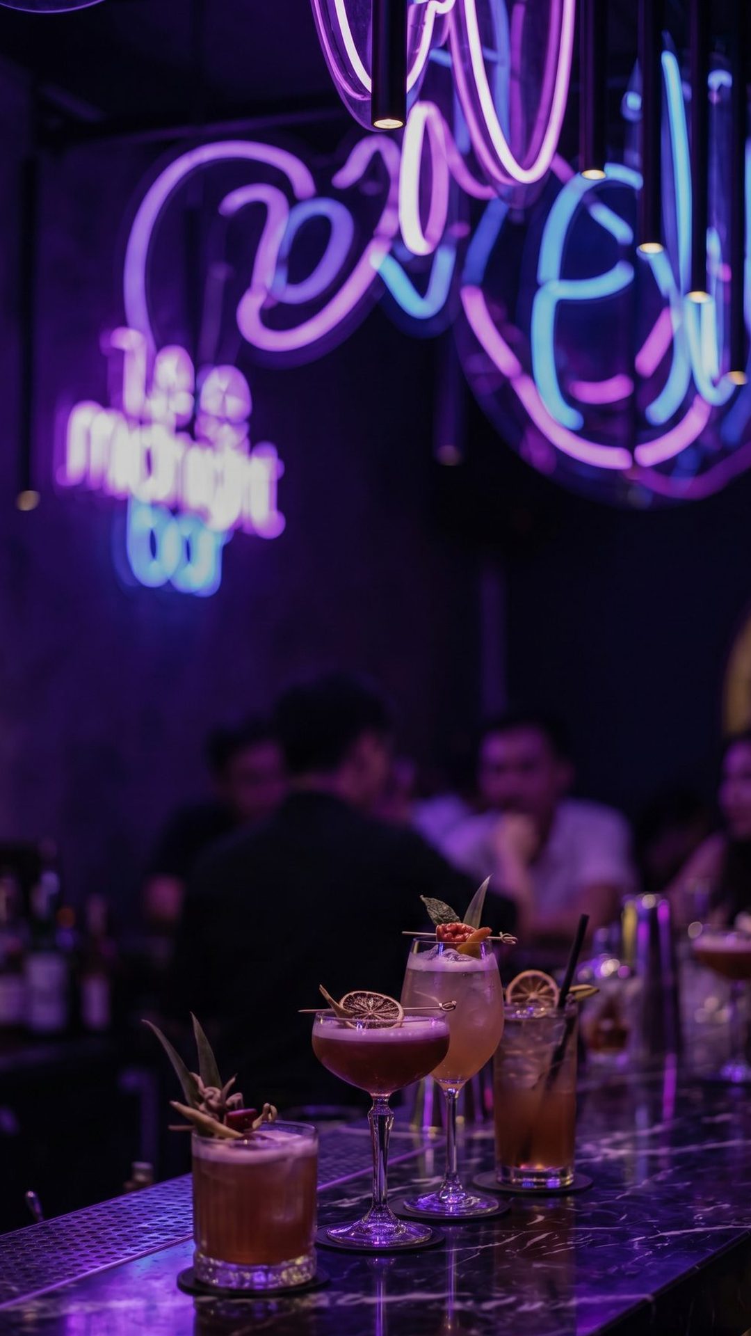 Mẫu giao diện menu Đêm Sài Gòn