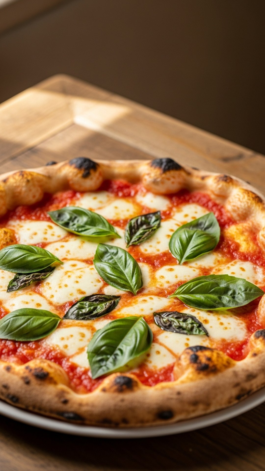 Mẫu giao diện menu Pizza Napoli